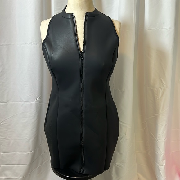Skims Neoprene Racerback Minidress Size XL - Picture 1 of 6